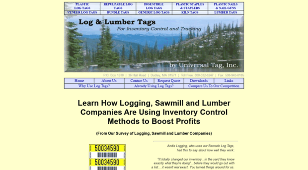 logandlumbertags.com