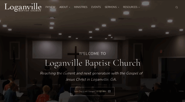 loganvillebaptistchurch.com