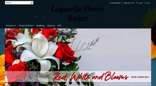 loganvilleflowerbasket.com