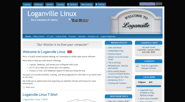 loganvillelinux.com