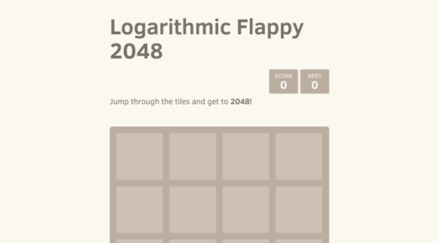 logarithmic-flappy-2048.ajf.me