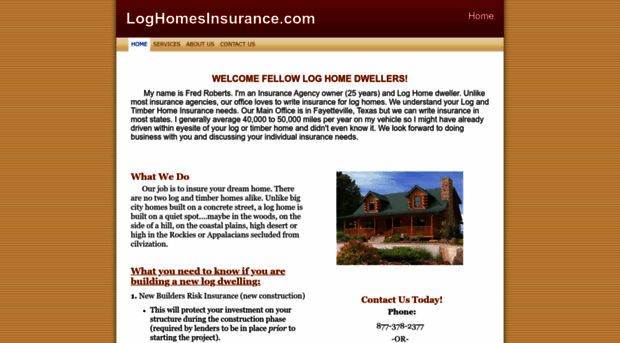 loghomesinsurance.com