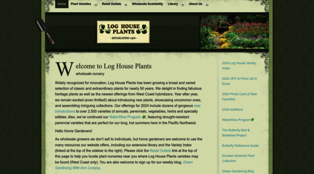 loghouseplants.com