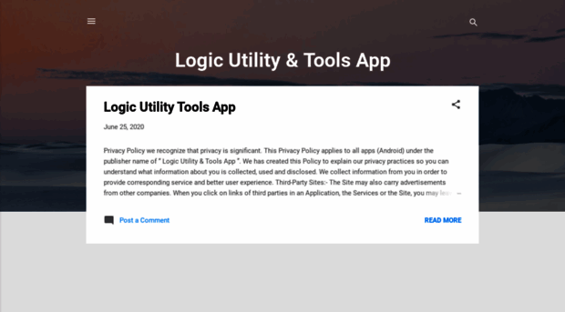 logicutilitytoolsapp.blogspot.com