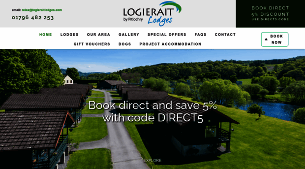 logieraitlodges.com