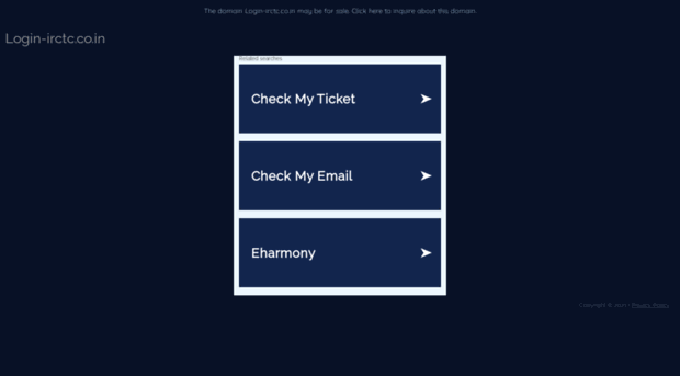 login-irctc.co.in