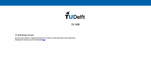 login-test.tudelft.nl