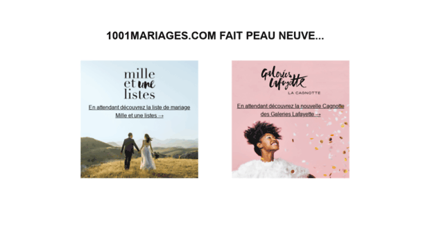 login.1001mariages.com