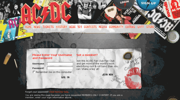 login.acdc.com