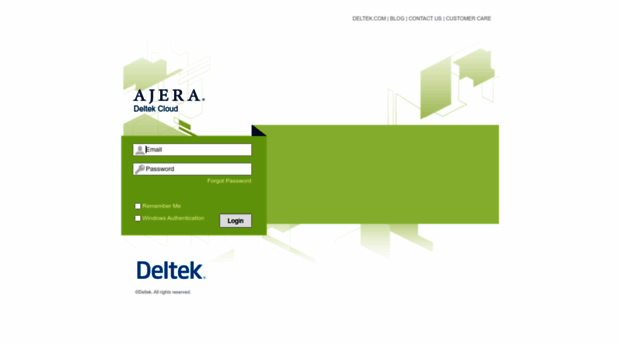 login.ajera.com - Ajera - Deltek Cloud - Login Ajera