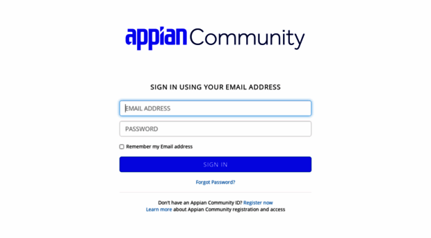 login.appian.com