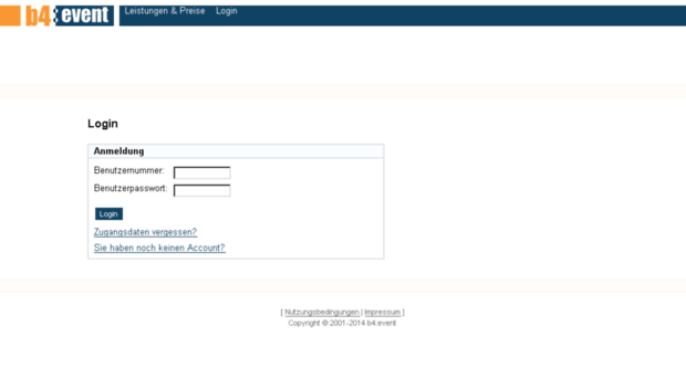 login.b4event.de