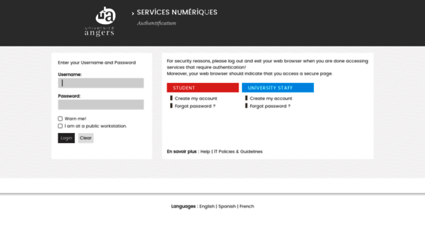 login.buadistant.univ-angers.fr