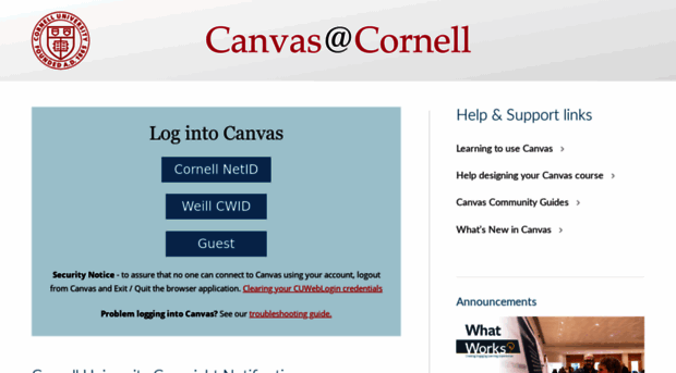 login.canvas.cornell.edu