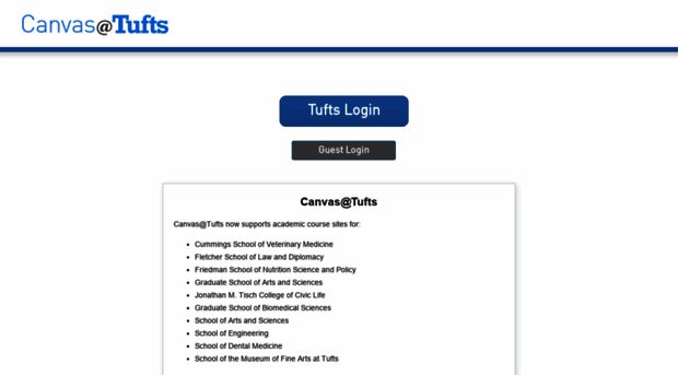 login.canvas.tufts.edu