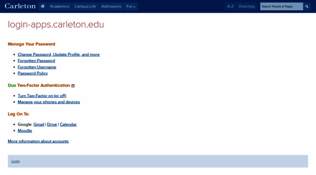 login.carleton.edu