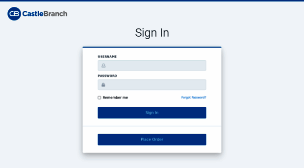 login.castlebranch.com