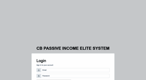 login.cbpassiveincome.com