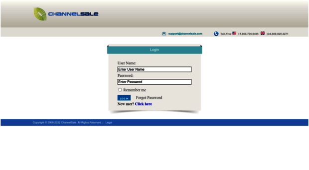 login.channelsale.com