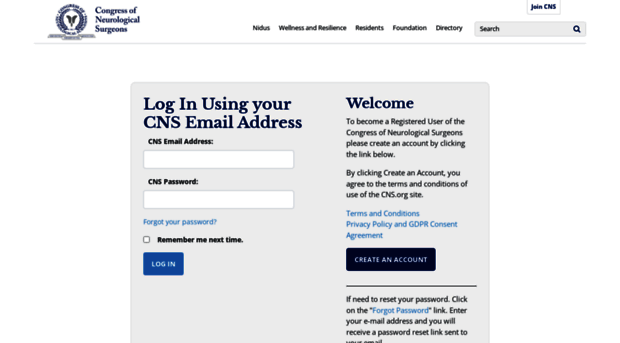 login.cns.org