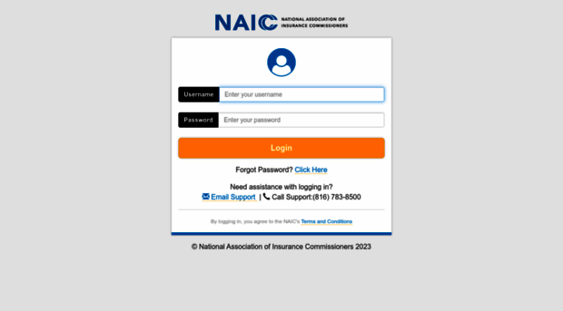 login.common.naic.org