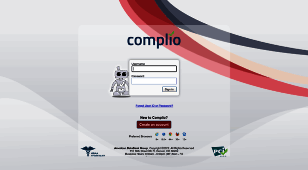 login.complio.com