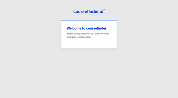 login.coursefinder.ai