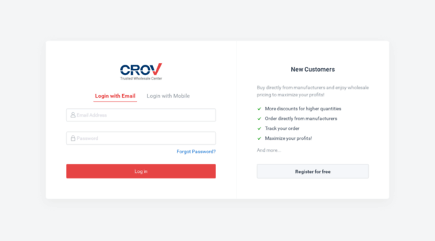 login.crov.com