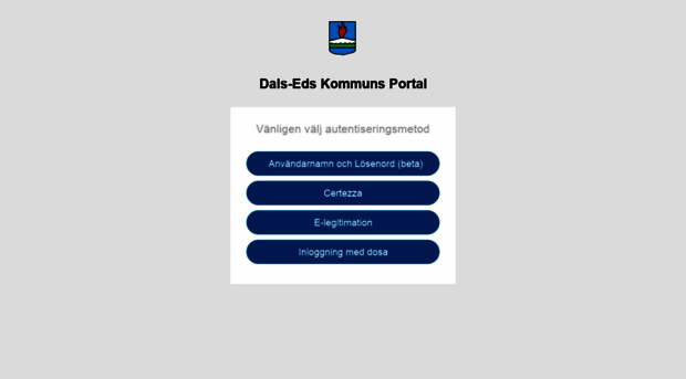 login.dalsed.se