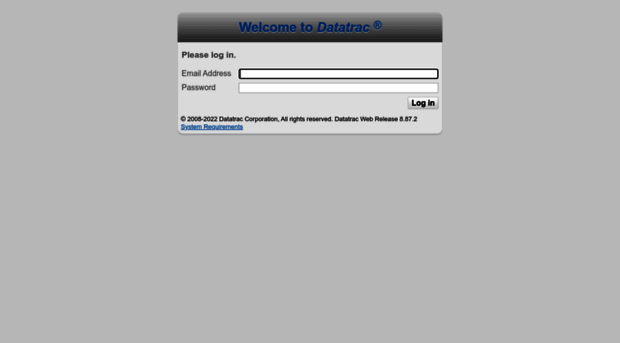 login.datatrac.com