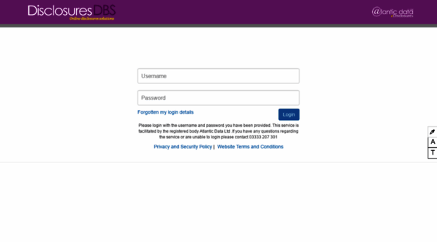 login.disclosures.co.uk