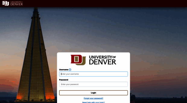 login.du.edu