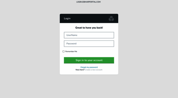 login.ebiharportal.com