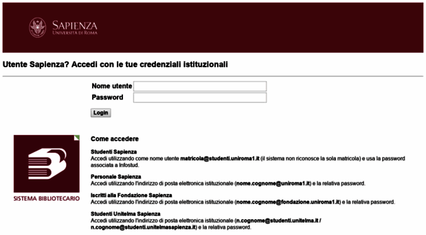 login.ezproxy.uniroma1.it