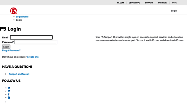 login.f5.com