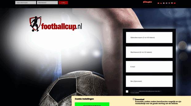 login.footballcup.nl