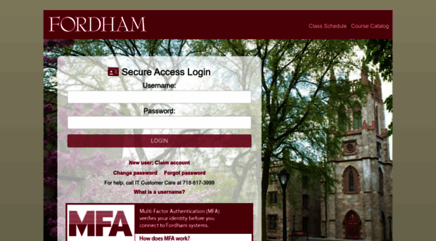 login.fordham.edu