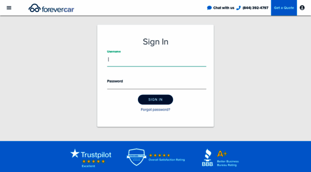 login.forevercar.com