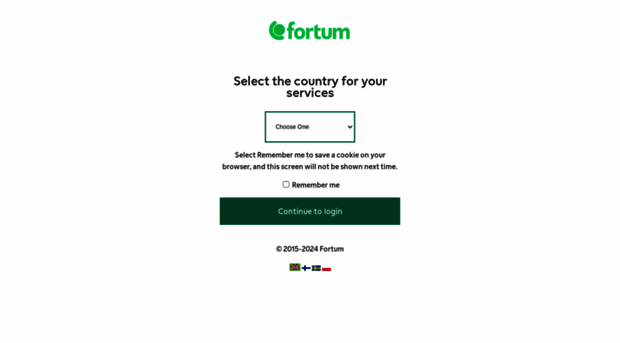 login.fortum.com