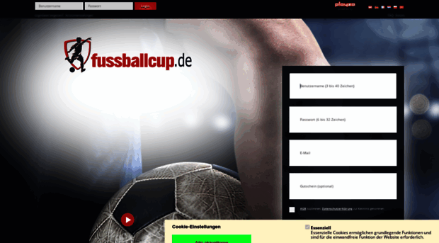 login.fussballcup.de