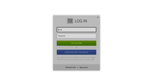 login.gog.com