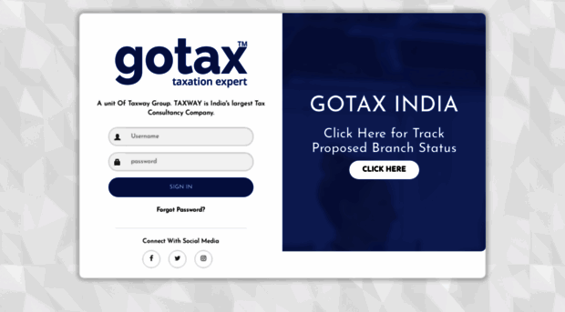 login.gotaxindia.com