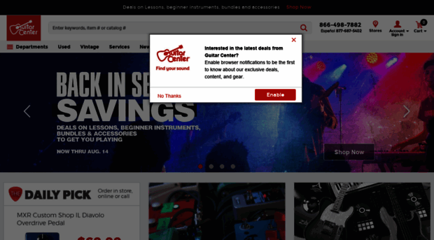 login.guitarcenter.com