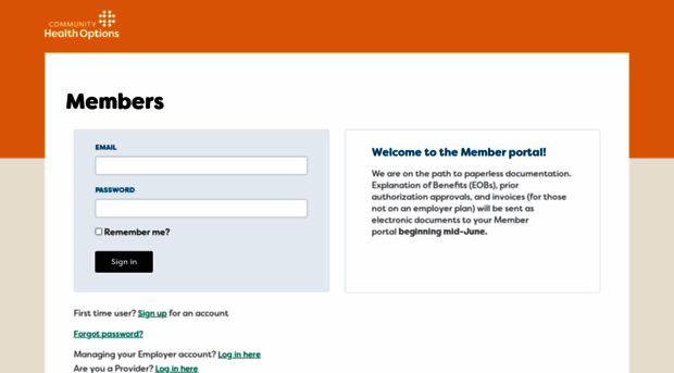 login.healthoptions.org
