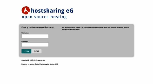 login.hostsharing.net