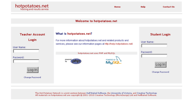 login.hotpotatoes.net