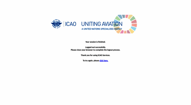 login.icao.int