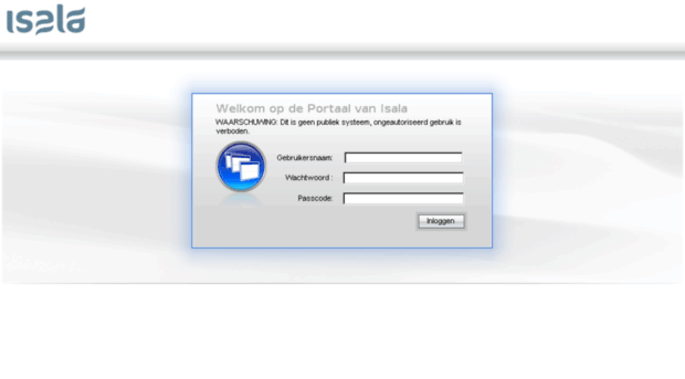 login.isala.nl