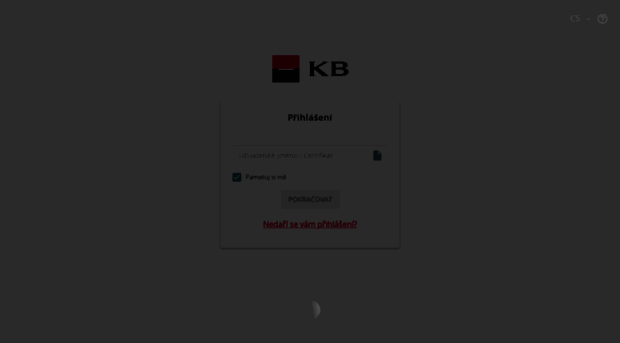 login.kb.cz