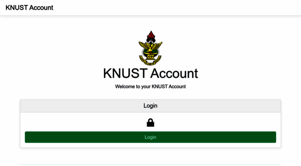 login.knust.edu.gh